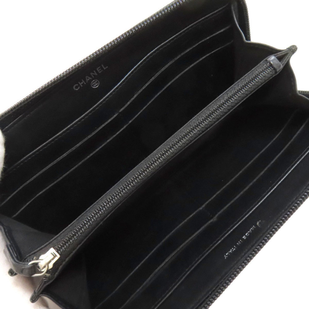 CHANEL Black Logo Wallet - Picture 4 of 11